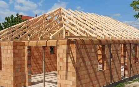 Szeglemezes tető építés #11