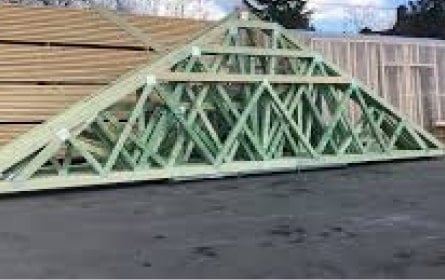 Szeglemezes tető építés #3