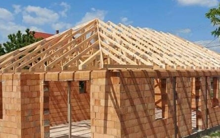 Szeglemezes tető építés #6