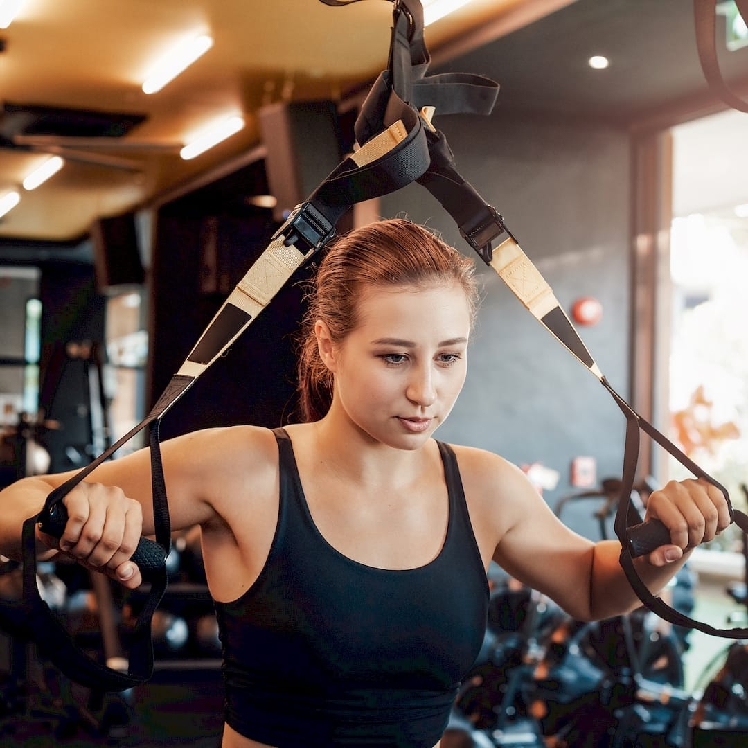 Egy edző tae bo edzés közben Kalocsán