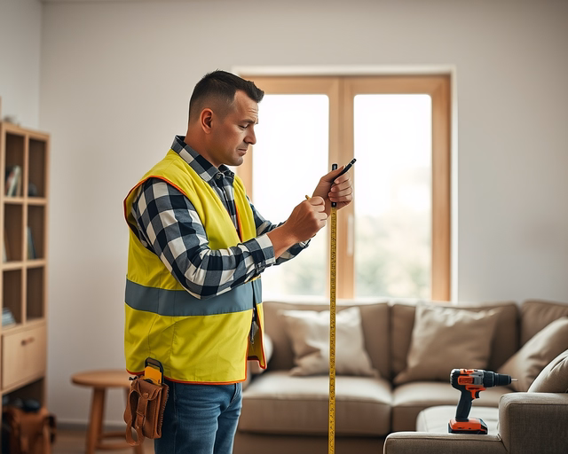 Családi ház kivitelező: Mester és csapat precízen betonozzák az alapot, vasszerelés beállítva, a gép simítja a friss betonfelszínt, por és zaj a munkaterületen, védősisakok mindenkin.