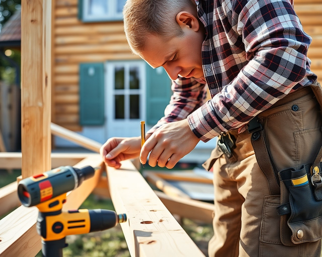 Építkezés domboldalon: munkások földkitermelést végeznek kotrógéppel, teraszokat alakítanak ki, határoló támfalat építenek, miközben talajstabilizálást és vízelvezetést biztosítanak a lejtőn.