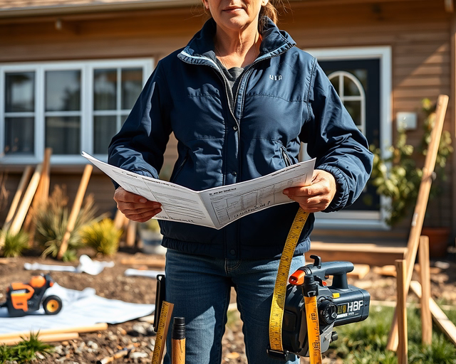 Építkezés meredek telken: munkások stabil földalapot készítenek, lépcsős támfalat építenek, földet talajcsavarokkal rögzítenek és daru emeli az alapanyagokat a meredek lejtőn.