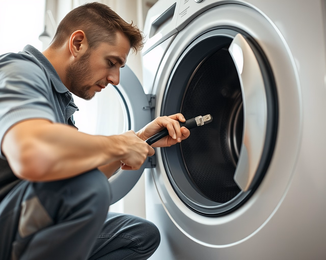 Fűtőtest csere: Szerelő eltávolítja a régi radiátort, elzárja a szelepeket, felszereli az új fűtőtestet, beköti a csővezetékeket és légteleníti a rendszert, ellenőrzi a működést.