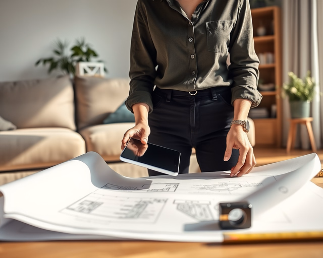 Szerkezetkivitelezés-tervezés: mérnök mérőszalaggal ellenőrzi az acélszerkezet csomópontját, rajzok és számítások mellett rögzíti a rögzítőelemek pontos helyét.