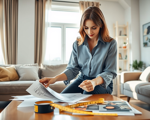 Tervezés, kivitelezés: Mérnök rajzokra néz, digitális tervet igazít egy építkezési helyszínen, miközben munkások jelölik ki az alapokat és indul a földmunka.