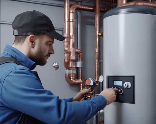 Gázkazán-szerelők