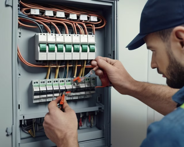 Karbantartó villanyszerelő