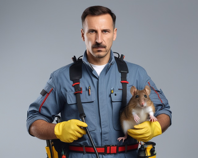 Rágcsálóirtó szakember