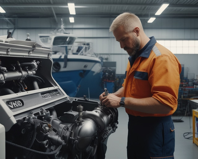 Volvo Penta-szerelő